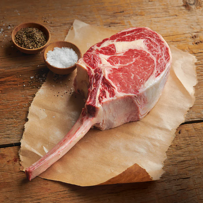 Gourmet USDA Choice Tomahawk Ribeye Steak (Thick-Cut, Bone-In)